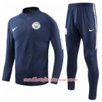Manchester City Ensemble Sweat d'entrainement Foncé Bleu 2018/2019